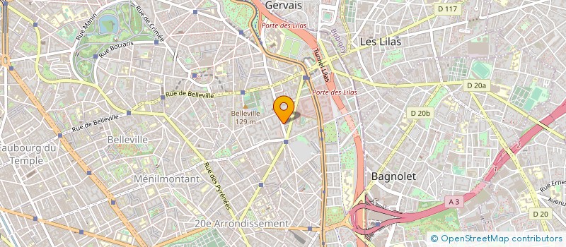 localisation de l'entreprise UNION NATIONALE ENTREPRISES DU PAYSAGE  PARIS