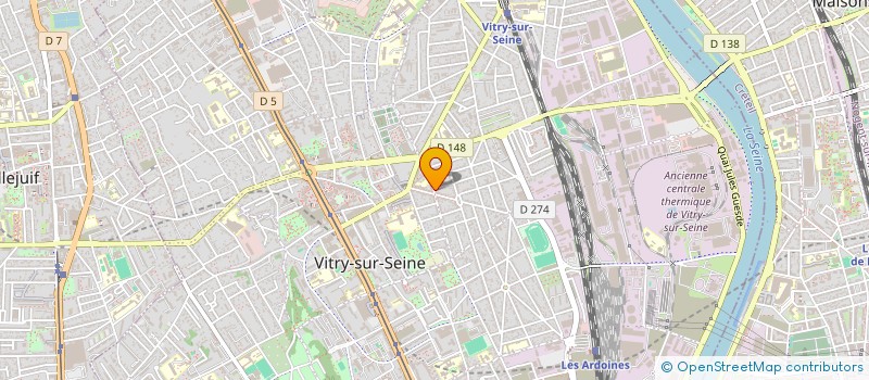 localisation de l'entreprise UNION NATIONALE FRANCE RUSSIE CEI à VITRY-SUR-SEINE