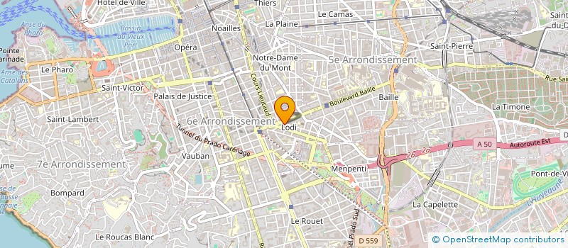 localisation de l'entreprise UNION NATIONALE GEM-FRANCE à MARSEILLE