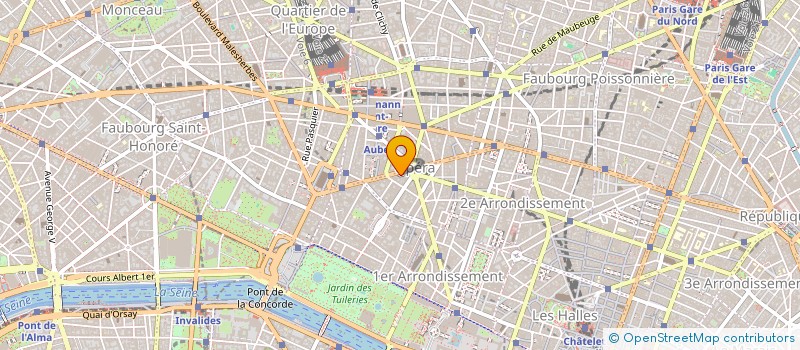 localisation de l'entreprise UNION NATIONALE INTERPROFES JUS DE FRUIT à PARIS