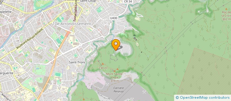 localisation de l'entreprise UNION NATIONALE LYCEENNE 13 à MARSEILLE 10