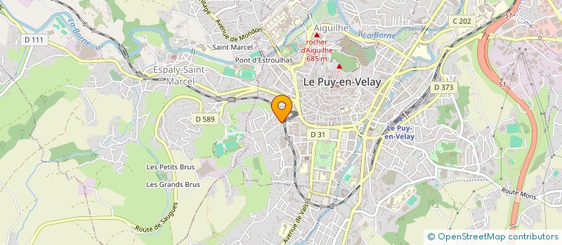 localisation de l'entreprise UNION NATIONALE SPORT SCOLAIRE à LE PUY-EN-VELAY