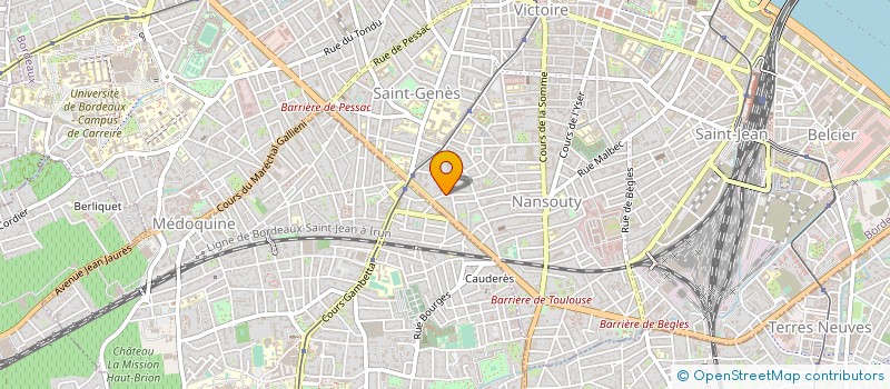 localisation de l'entreprise UNION NATIONALE SYNDICATS AUTONOMES NOUVELLE-AQUITAINE à BORDEAUX