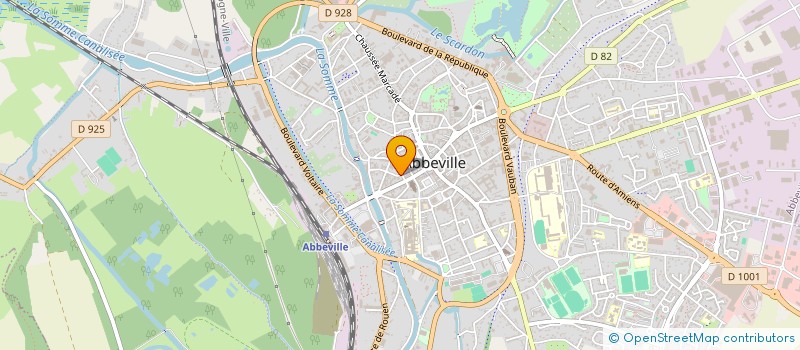localisation de l'entreprise UNION NATIONALE TECHNIQUE ECONOMIQUE à ABBEVILLE