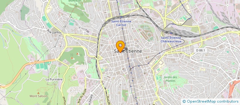 localisation de l'entreprise UNION NATIONALE VIEUX TRAVAILLEURS UNRPA à SAINT-ETIENNE