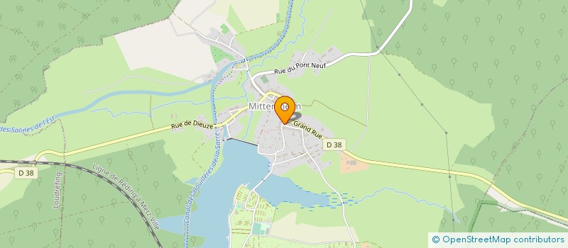 localisation de l'entreprise UNION NAUTIQUE MOSELLE EST  MITTERSHEIM