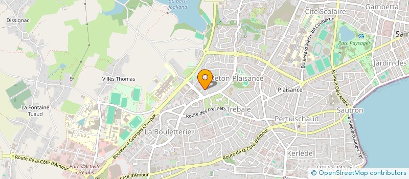localisation de l'entreprise UNION ORIENT - OCCIDENT à SAINT-NAZAIRE
