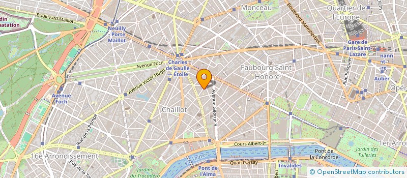 localisation de l'entreprise UNION PARIS SYNDICATS IMPRIM  PARIS