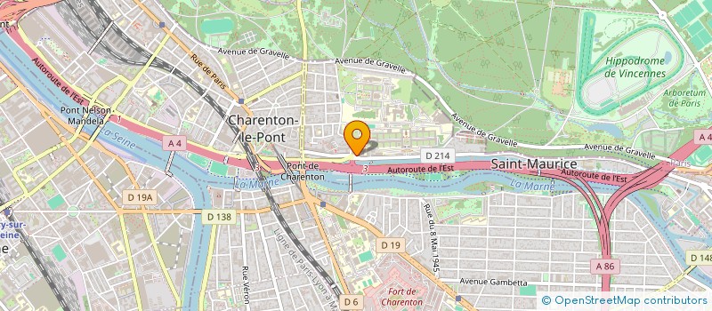 localisation de l'entreprise UNION PARISIENNE D'EXPERTISE COMPTABLE à SAINT-MAURICE