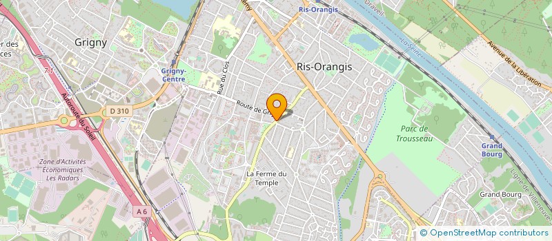 localisation de l'entreprise UNION PAROISSIALE DE RIS ORANGIS à RIS-ORANGIS