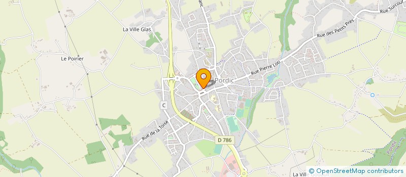 localisation de l'entreprise UNION PAROISSIALE DES FAMILLES à PORDIC