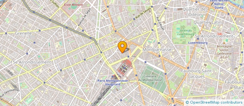 localisation de l'entreprise UNION PATRONALE DES CHRRD  PARIS