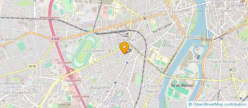 localisation de l'entreprise UNION PHILATELIQUE TOULOUSAINE à TOULOUSE