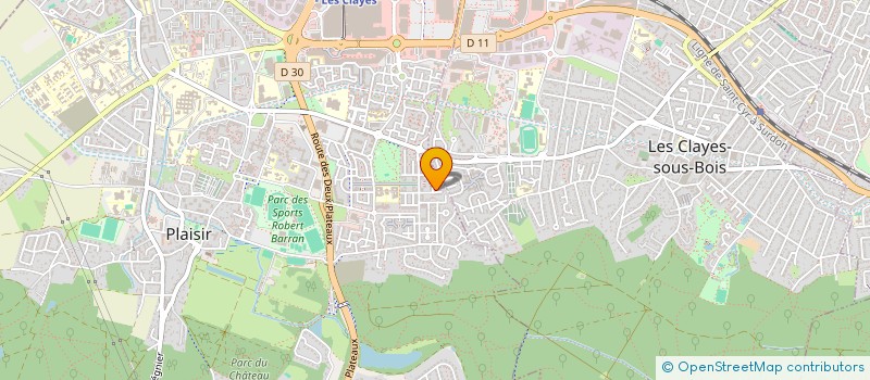 localisation de l'entreprise UNION PORTO-NOVIENNE DE FRANCE à PLAISIR