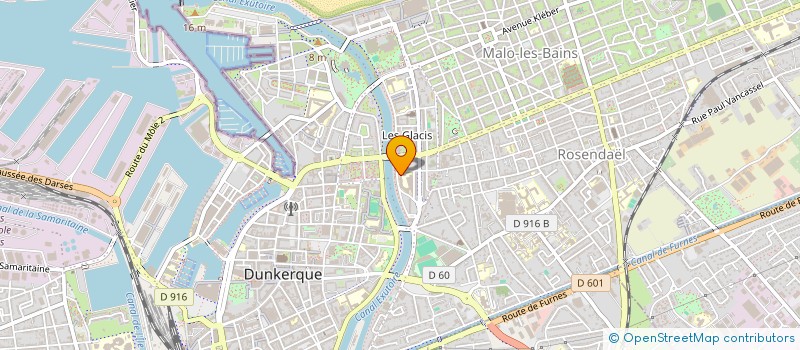 localisation de l'entreprise UNION POUR DEVELOP EMPLOIS DANS LES SERV à DUNKERQUE