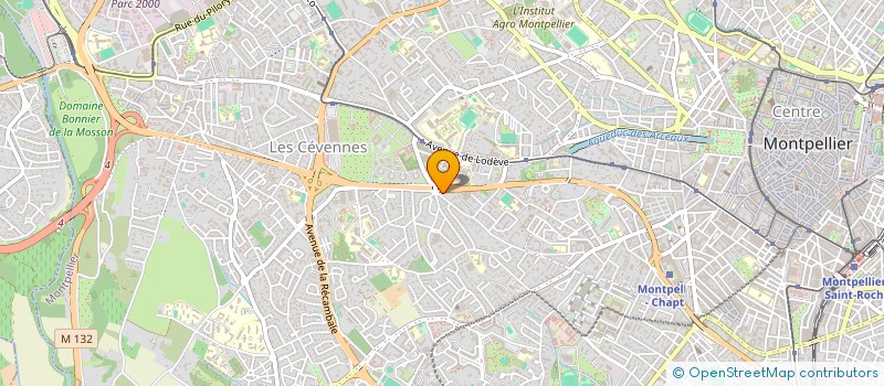 localisation de l'entreprise UNION POUR L'AVENIR à MONTPELLIER