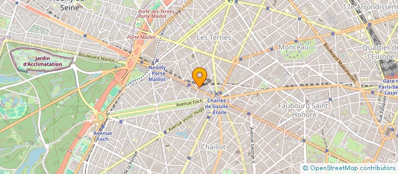 localisation de l'entreprise UNION POUR L ENTREPRISE EN EUROPE  PARIS