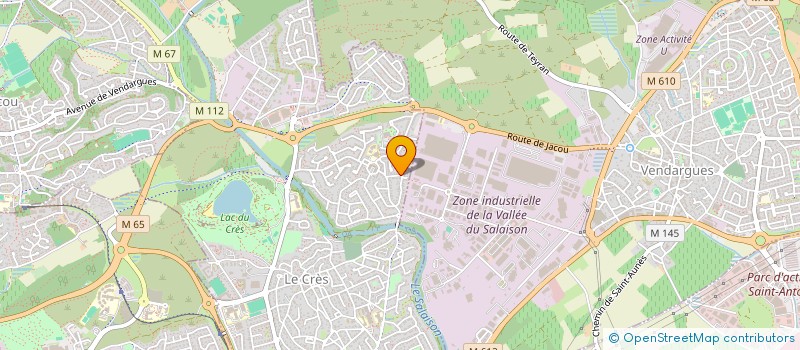 localisation de l'entreprise UNION POUR LA PROMOTION DE TOUS LES TALENTS à LE CRES