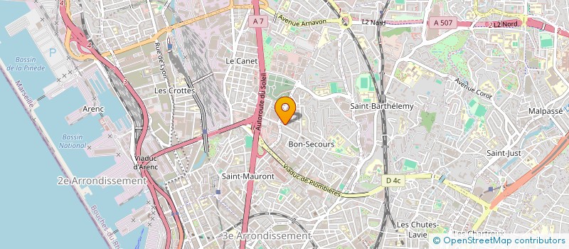 localisation de l'entreprise UNION POUR LA RECONSTRUCTION COMMUNISTE (COMMUNISTES DE FRANCE) à MARSEILLE
