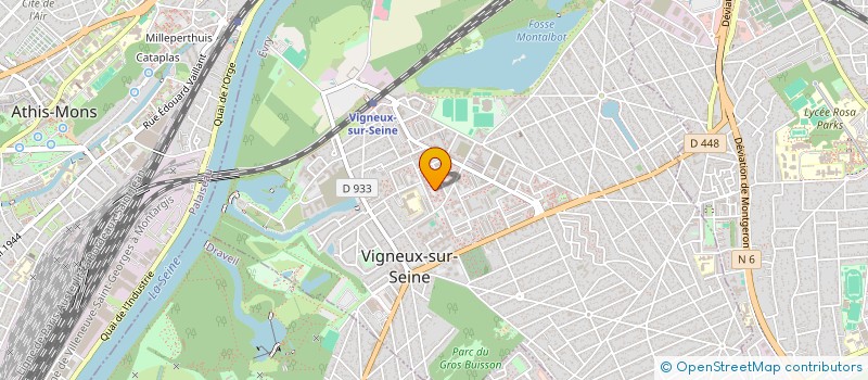 localisation de l'entreprise UNION POUR LE DEVELOPPEMENT DE LA COMMUNE DE BALLOU à VIGNEUX-SUR-SEINE