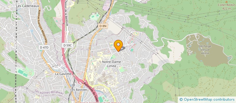 localisation de l'entreprise UNION POUR LE DEVELOPPEMENT MULTICULTUREL ET DE L INSERTION DE HAMANVOU (U.D.M.I.H.) à MARSEILLE