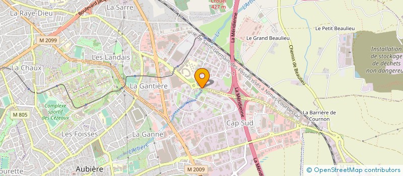 localisation de l'entreprise UNION POUR LE RECOUVREMENT DES COTISATIONS DE SECURITE SOCIALE ET D ALLOCATIONS FAMILIALES D AUVERGNE à CLERMONT-FERRAND