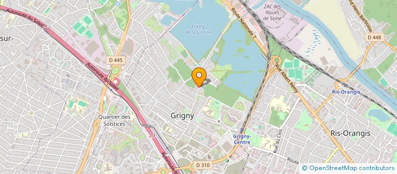 localisation de l'entreprise UNION POUR TICHY EN EUROPE  GRIGNY