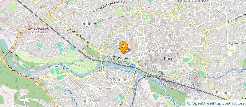 localisation de l'entreprise UNION PROFESSIONNELLE ARTISANALE à PAU