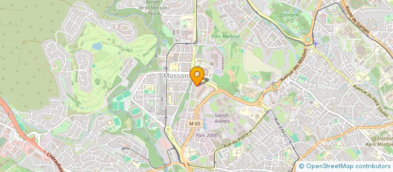 localisation de l'entreprise UNION PROFESSIONNELLE ARTISANALE HERAULT à MONTPELLIER