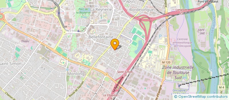 localisation de l'entreprise UNION PROFESSIONNELS PETITE ENFANCE à TOULOUSE