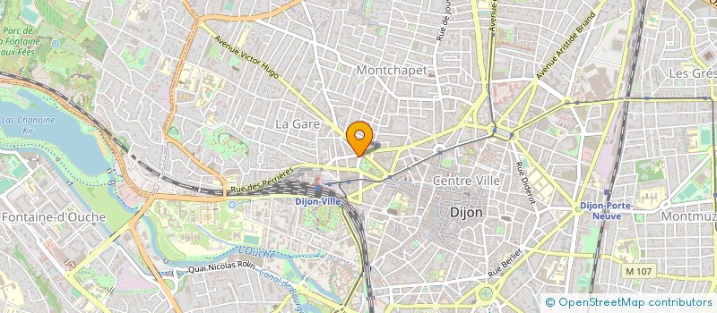 localisation de l'entreprise UNION PROFESSONNELS COMPTABILITE GESTION  DIJON