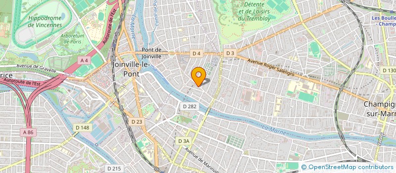 localisation de l'entreprise UNION PROTECTION SECURITE PRIVEE à JOINVILLE-LE-PONT