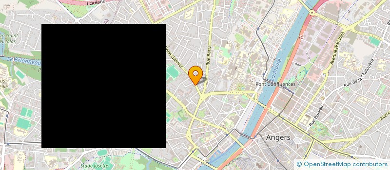 localisation de l'entreprise UNION QUART MONDE à ANGERS