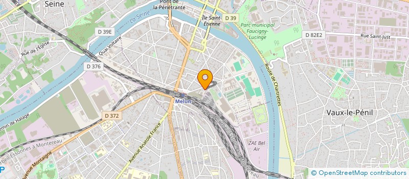 localisation de l'entreprise UNION RADIOLOGUES DU SUD SEINE ET MARNE à MELUN