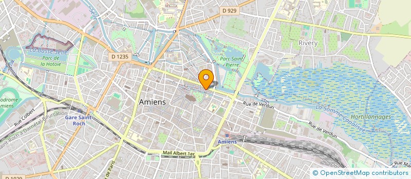 localisation de l'entreprise UNION REG CAISSES ASSURANCE MALADIE à AMIENS