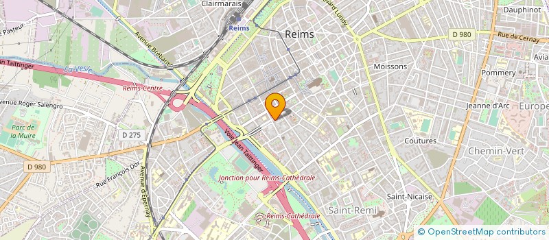 localisation de l'entreprise UNION REG CHAMP ARD MUTUELLES DE FRANCE à REIMS