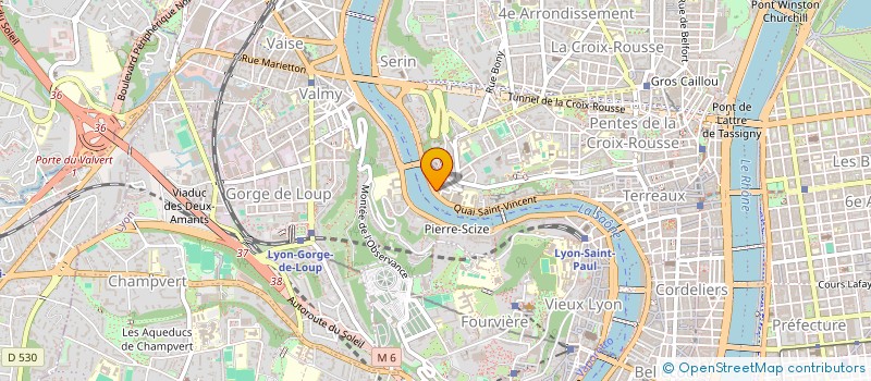 localisation de l'entreprise UNION REG CONSEILS ARCHI URBA ENVIRO REG à LYON