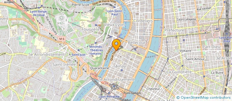 localisation de l'entreprise UNION REG CONSTRUCTEURS PROMOTEURS RHONE à LYON
