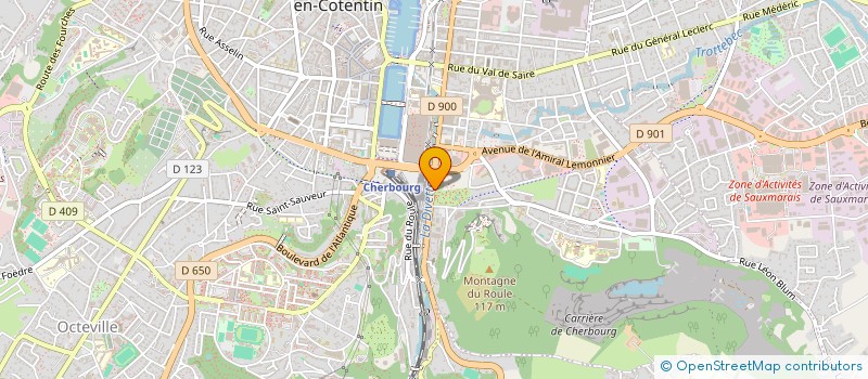 localisation de l'entreprise UNION REGION ASS PARENT ENFANT INADAPTE à CHERBOURG-EN-COTENTIN