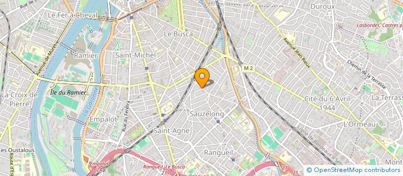 localisation de l'entreprise UNION REGION COMITE OFFIC MIDI PYRENEES  TOULOUSE