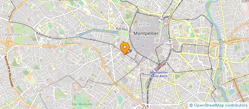 localisation de l'entreprise UNION REGION FORMAT PERFECT POFESSION à MONTPELLIER