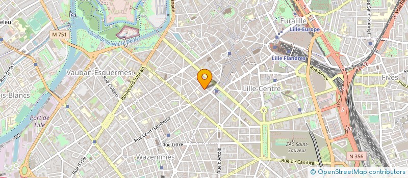 localisation de l'entreprise UNION REGION NORD ASSOC RETRAITE à LILLE