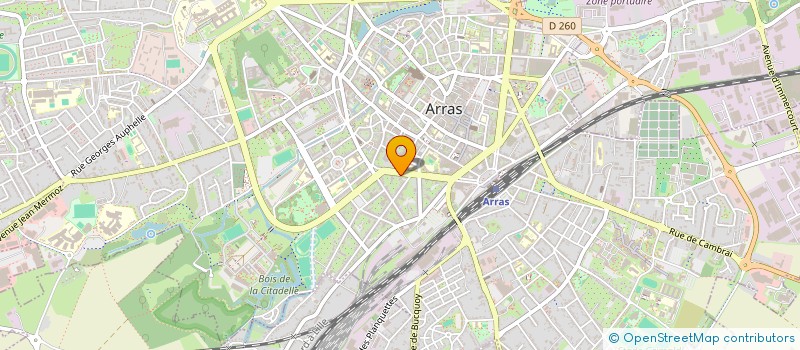 localisation de l'entreprise UNION REGIONALE ASSOCIATIONS FAMILIALES à ARRAS