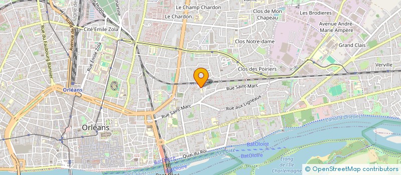 localisation de l'entreprise UNION REGIONALE CFTC DU CENTRE  ORLEANS