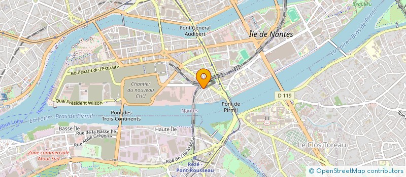 localisation de l'entreprise UNION REGIONALE DE L'UNSA PAYS DE LOIRE à NANTES