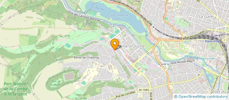 localisation de l'entreprise UNION REGIONALE DE LA CONFEDERATION SYNDICALE DES FAMILLES BOURGOGNE FRANCHE COMTE  DIJON