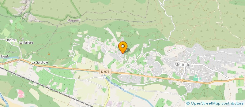 localisation de l'entreprise UNION REGIONALE DES ACCUEILS DES VILLES FRANCAISES DE PROVENCE-ALPES-COTE D'AZUR CORSE (URAVF PACAC)  VENCE