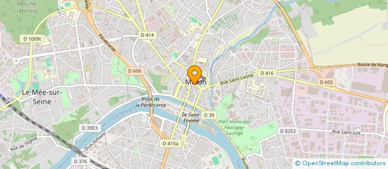 localisation de l'entreprise UNION REGIONALE DES ASSOCIATIONS DE SOUS OFFICIERS DE RESERVE PARIS-ILE DE FRANCE (URASOR P-IDF)  MELUN
