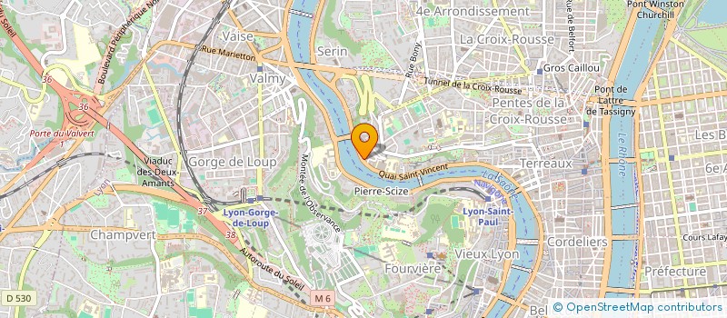 localisation de l'entreprise UNION REGIONALE DES CONSEILS D'ARCHITECTURE D'URBANISME ET DE L'ENVRIONNEMENT AUVERGNE RHONE-ALPES à LYON