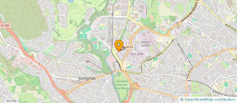 localisation de l'entreprise UNION REGIONALE DES ORGANISMES DE FORMATION OCCITANIE à MONTPELLIER